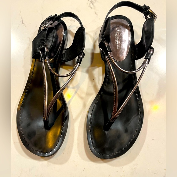 New Coach Cassandra Sandals Size 7 - Picture 1 of 5